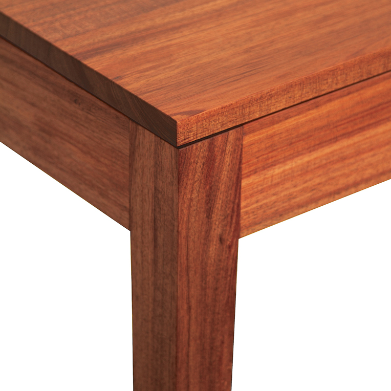 Blackwood desk leg detail