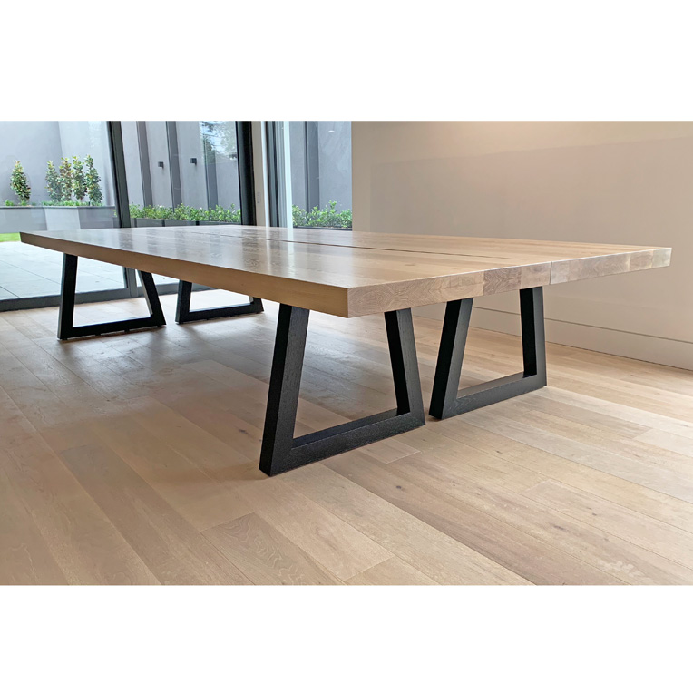 16 seat Oak dining table